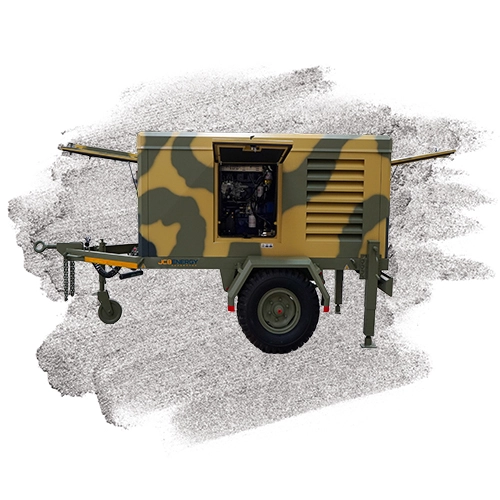 Military Type Trailer Generator